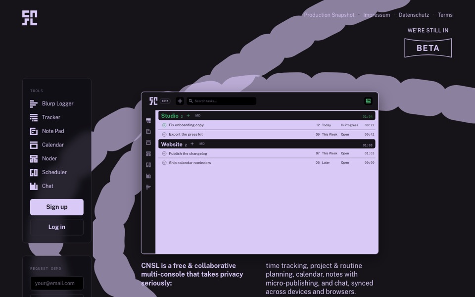 CNSL backlog with a task moved to in-progress